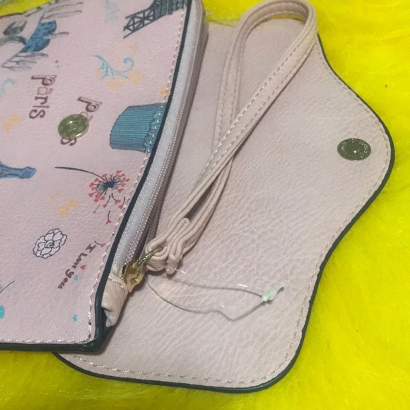 Pink clutch bag size medium - Picture 5 of 6